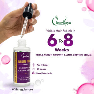 ClearKaya Aureate Crown Serum for Awakened Roots and Timeless Hair Rebirth (50 ml)